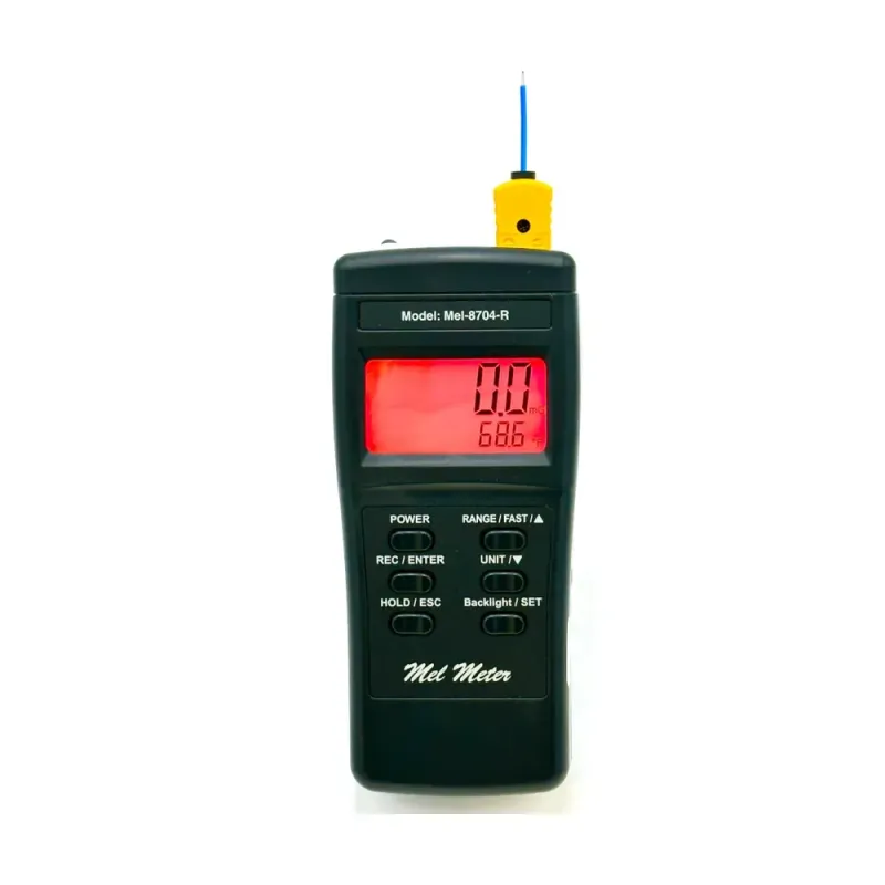 Mel-8704R Basic Mel Meter. EMF and Ambient Temperature Instrument