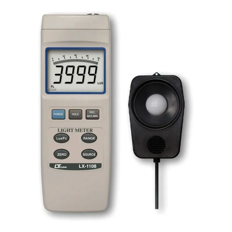 LX-1108 Wide Range Light Meter (Lux & Foot-Candle)