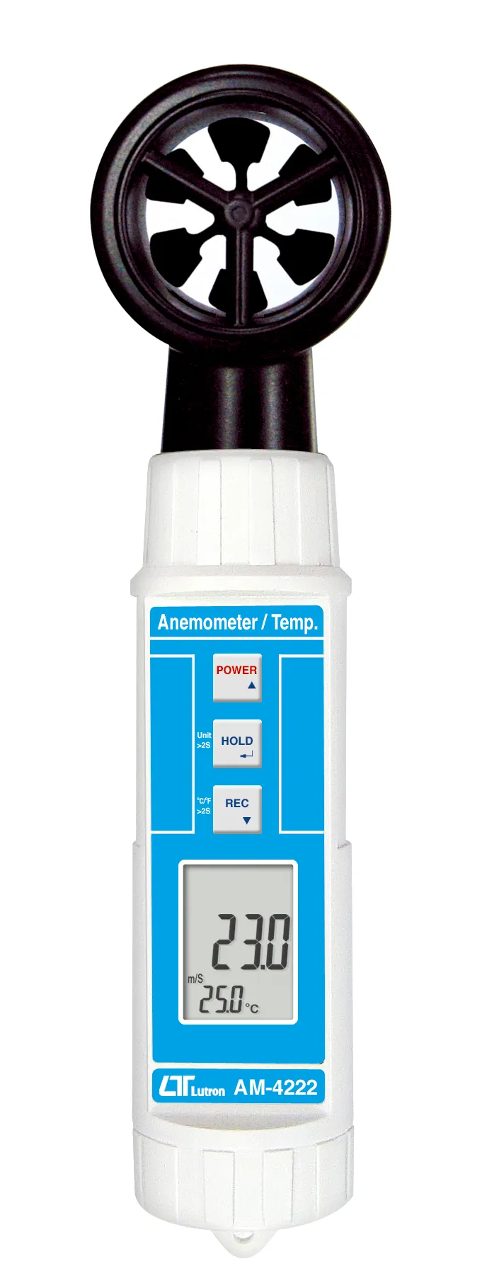 AM-4222 Mini Vane Anemometer with Temperature