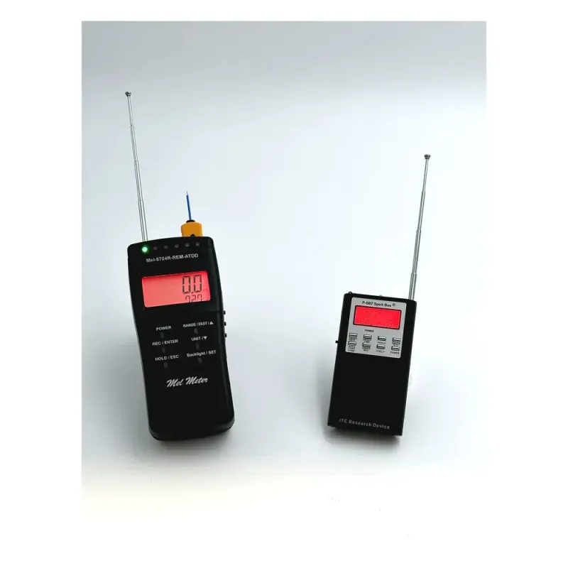 Mel-8704R-REM-ATDD + P-SB7 (Rev8) Spirit Box Kit. EMF, Temperature, Radiating EM Field, and Sweep ITC in One Setup
