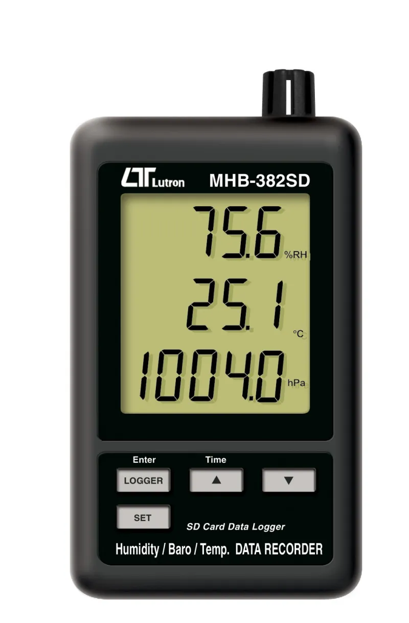MHB-382SD Humidity, Barometric Pressure & Temperature Meter with SD Data Logger