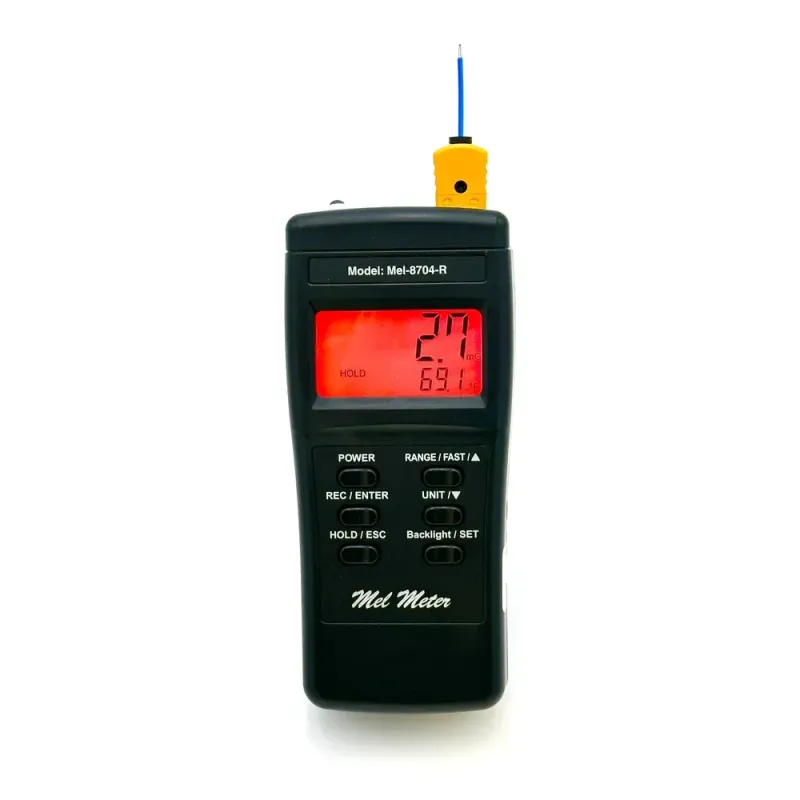 Mel-8704R Basic Mel Meter. EMF and Ambient Temperature Instrument