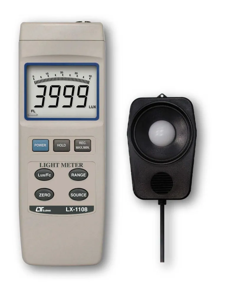 LX-1108 Wide Range Light Meter (Lux & Foot-Candle)