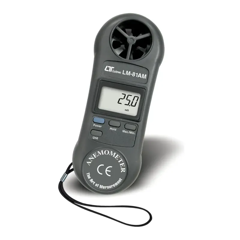 LM-81AM Low Friction Ball-Bearing Vane Anemometer