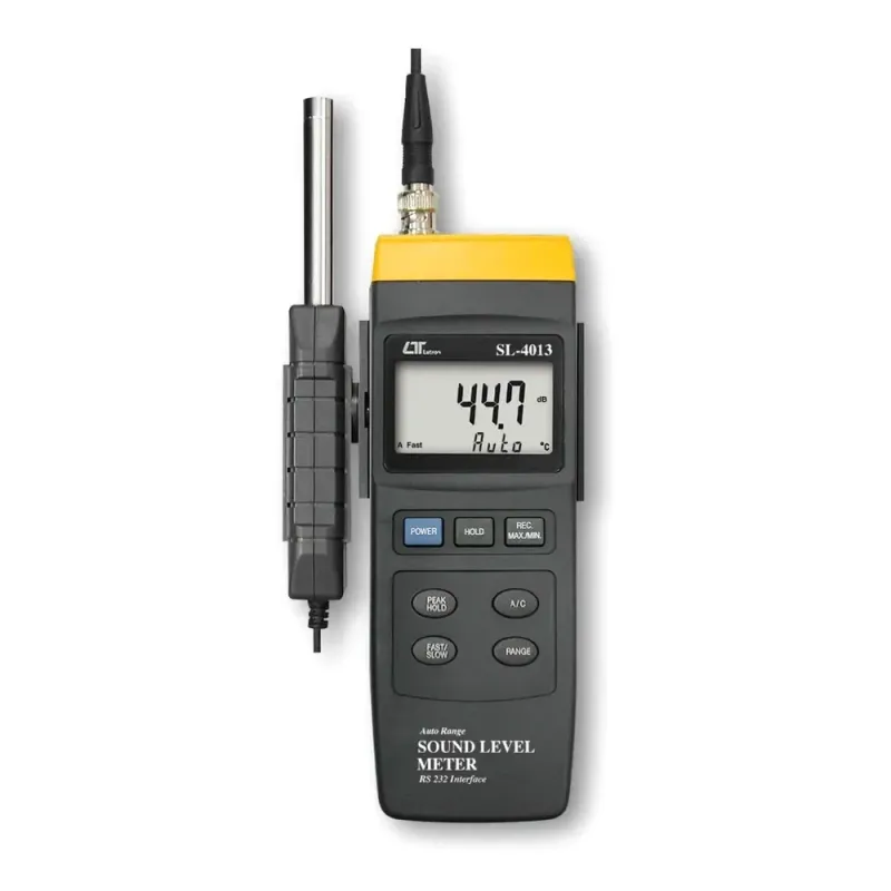 SL-4013-CC Sound Level Meter with Detachable Microphone Probe and Calibration Certificate
