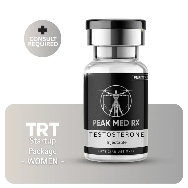 TRT Women's Startup Package (Consult, Labs, Cypionate 200mg/mL 10mL)
