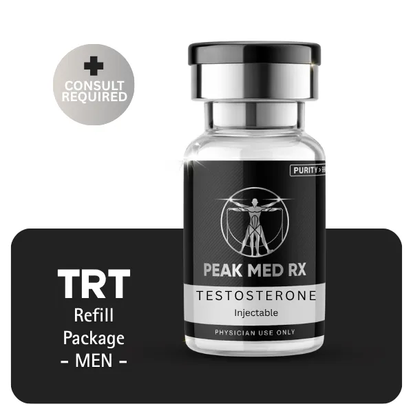 TRT Men's Refill Only Package 60 days (Cypionate 200mg/mL 10mL + Anastrozole 24×1mg)