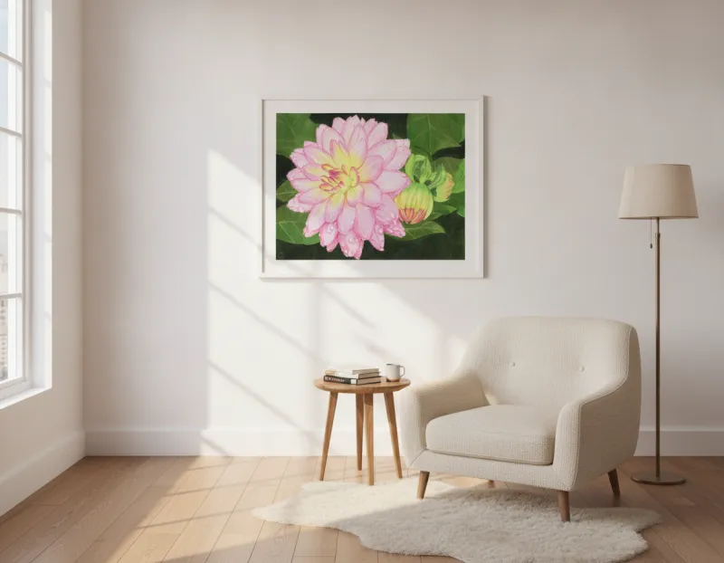 Rainy Day Dahlia