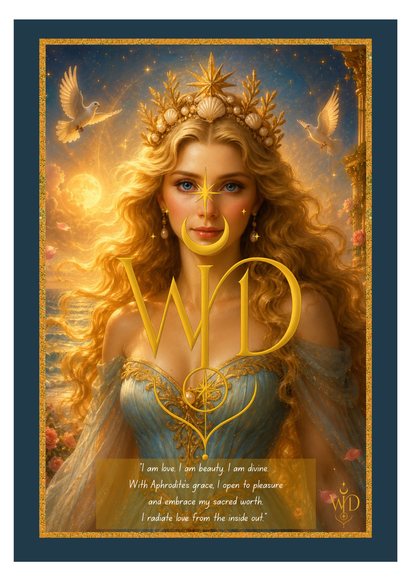 Goddess Aphrodite - Ritual Poster