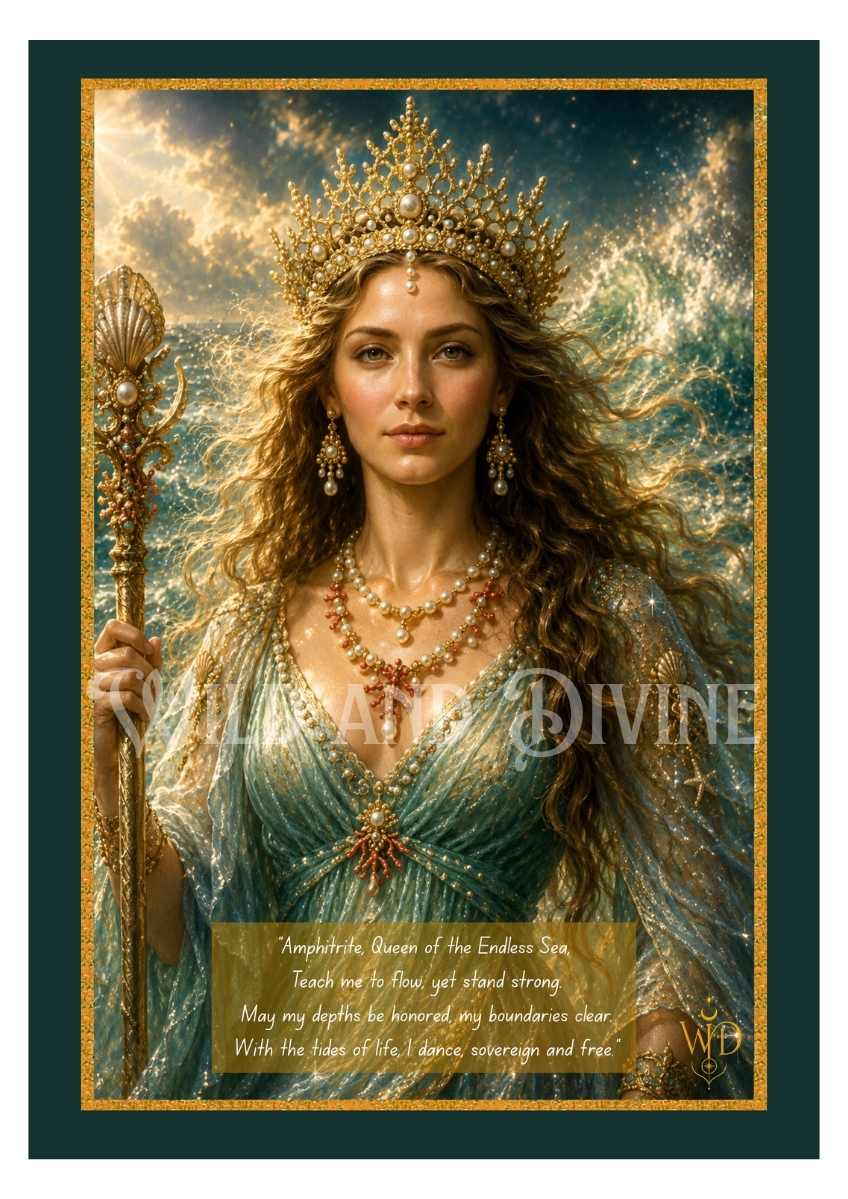 Goddess Amphitrite - Divine Goddess Collection