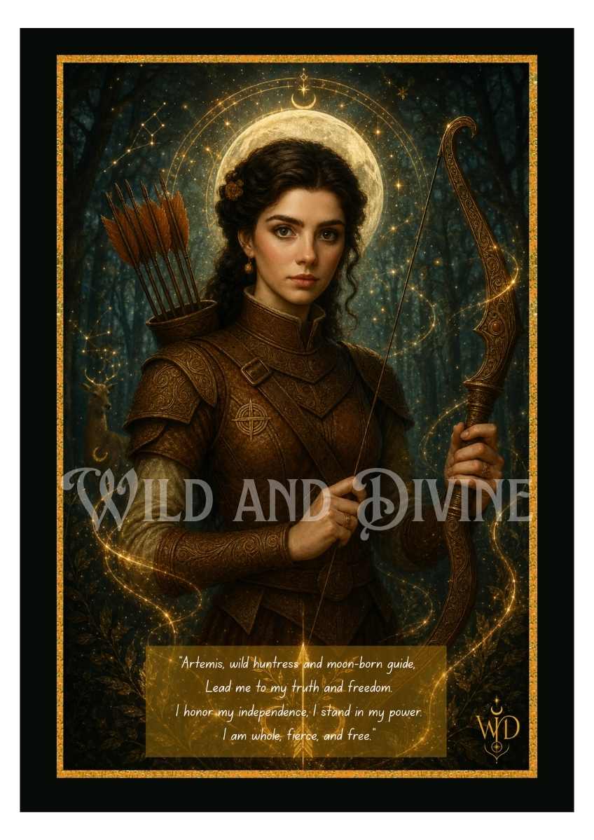Goddess Artemis - Divine Goddess Collection