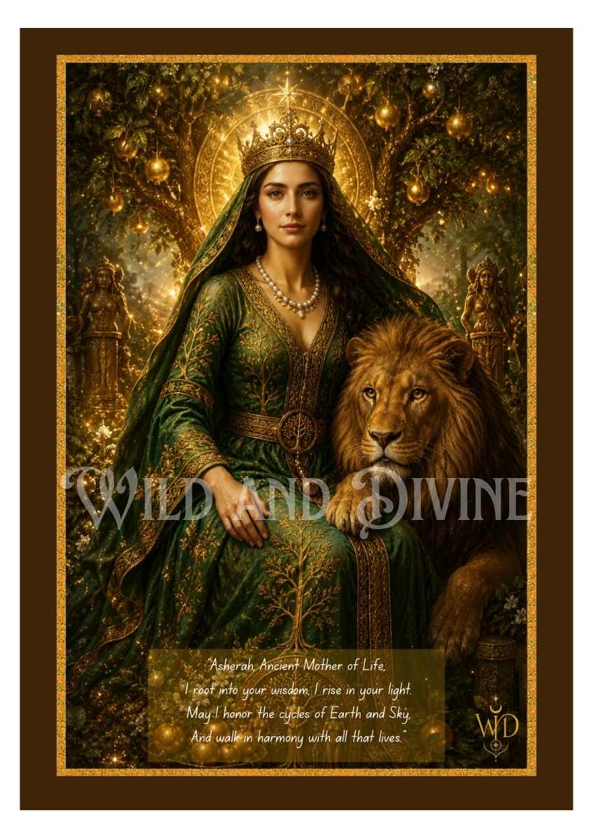 Goddess Asherah - Divine Goddess Collection