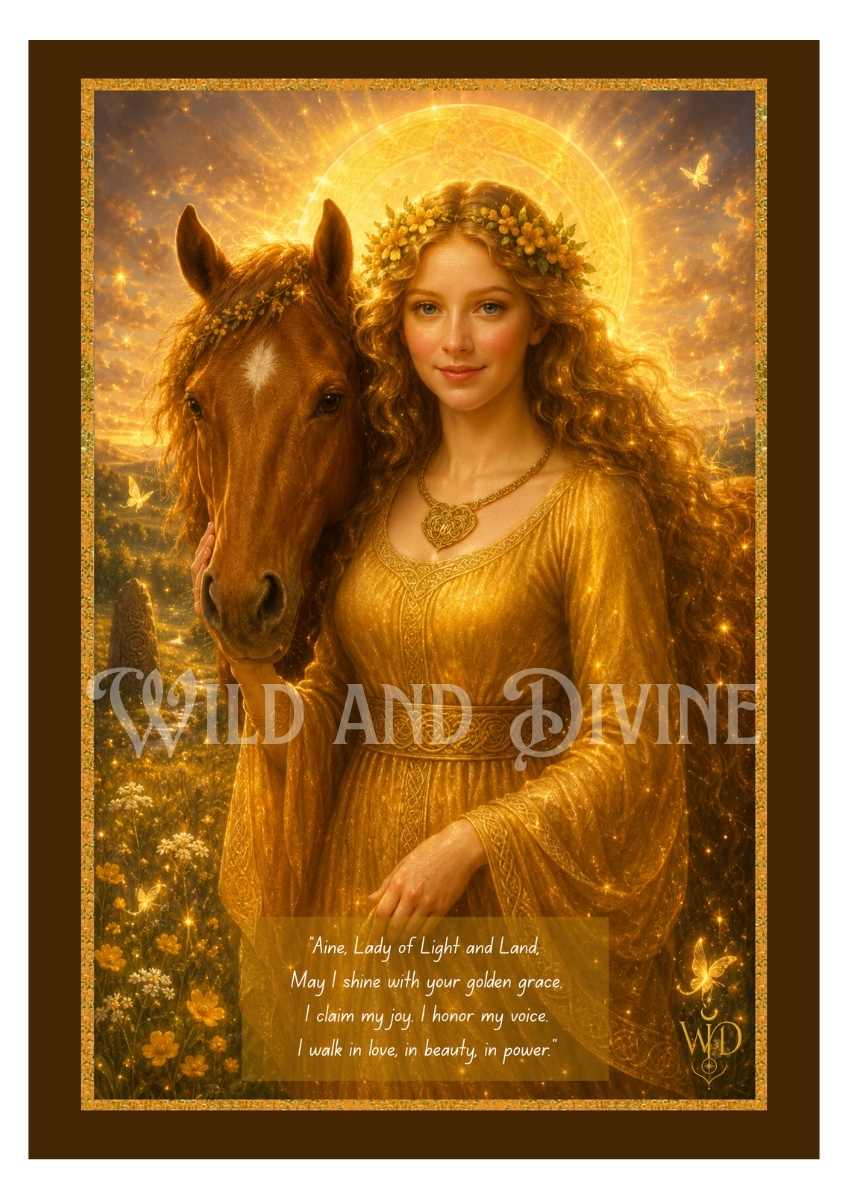 Goddess Aine - Divine Goddess Collection