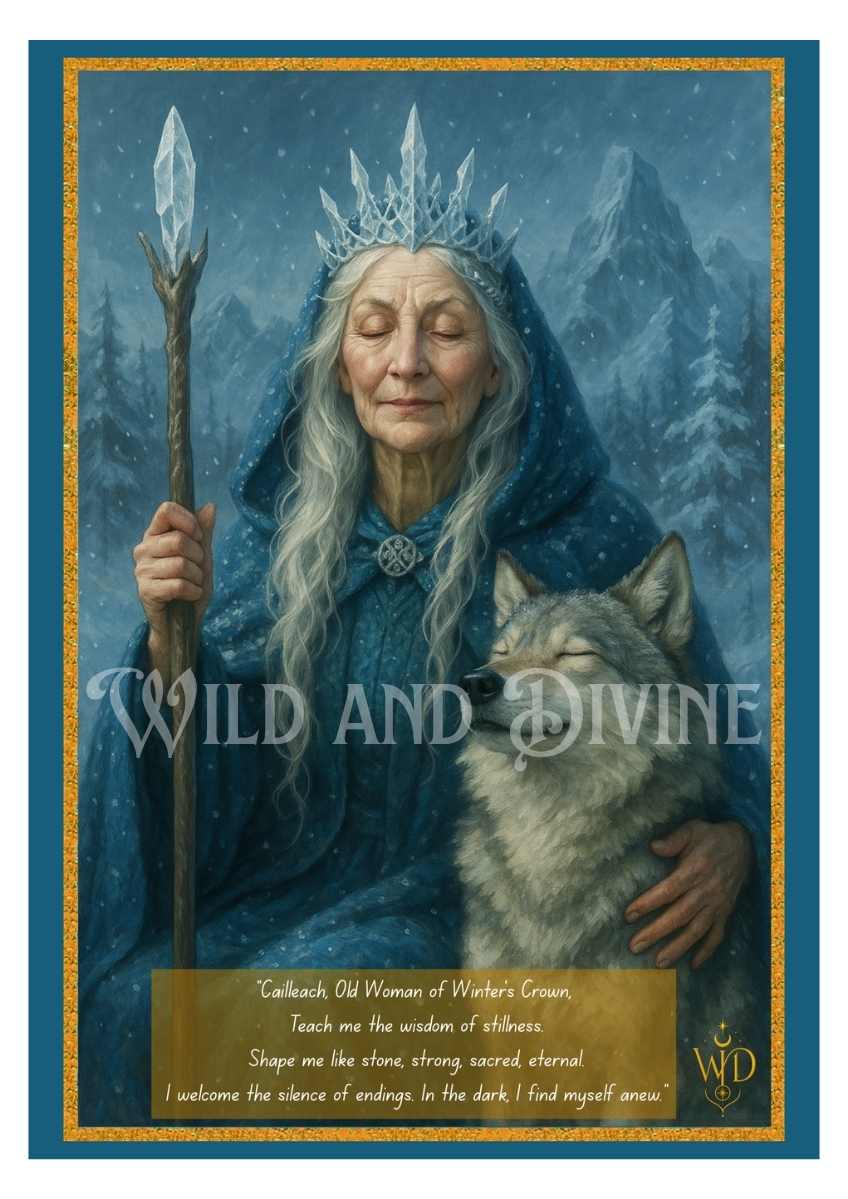 Goddess Cailleach - Divine Goddess Collection