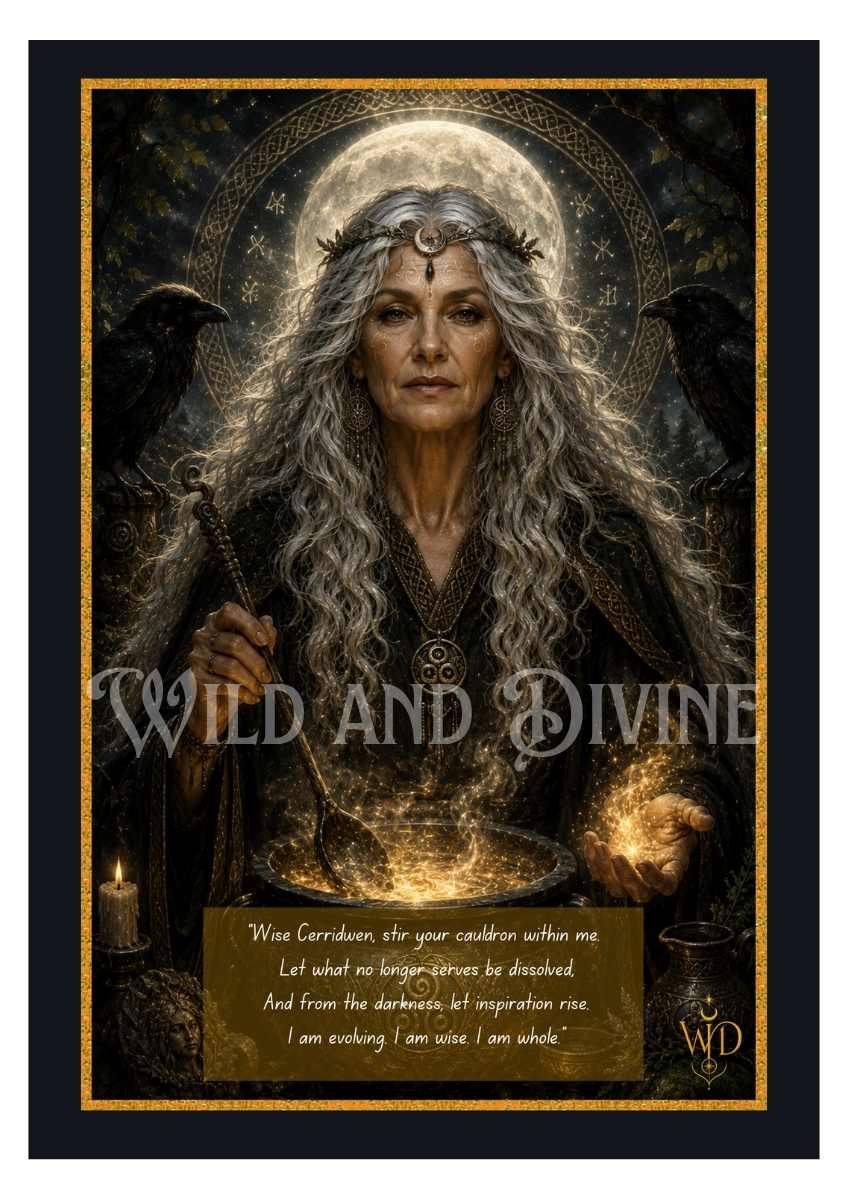 Goddess Cerridwen - Divine Goddess Collection