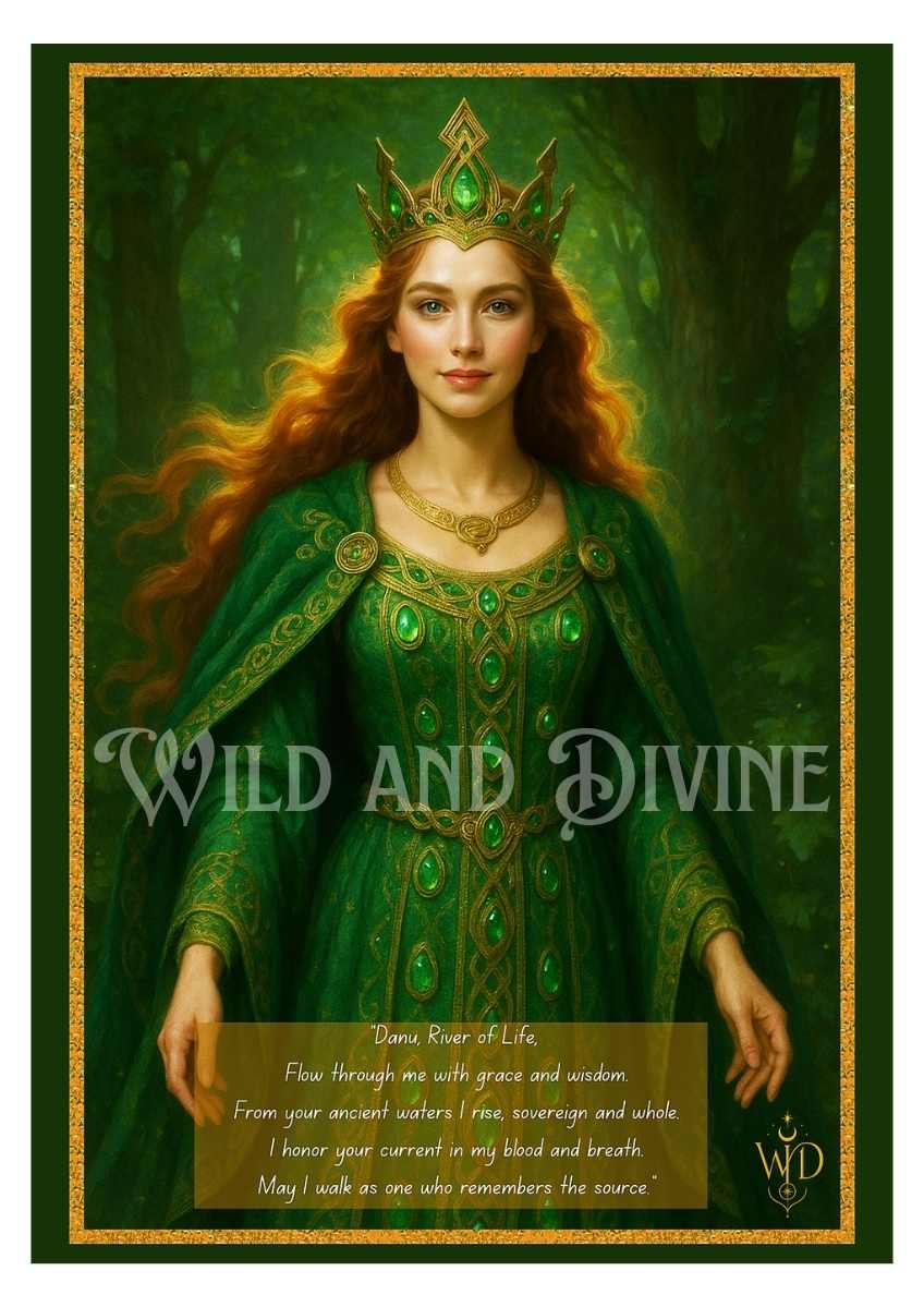 Goddess Danu - Divine Goddess Collection