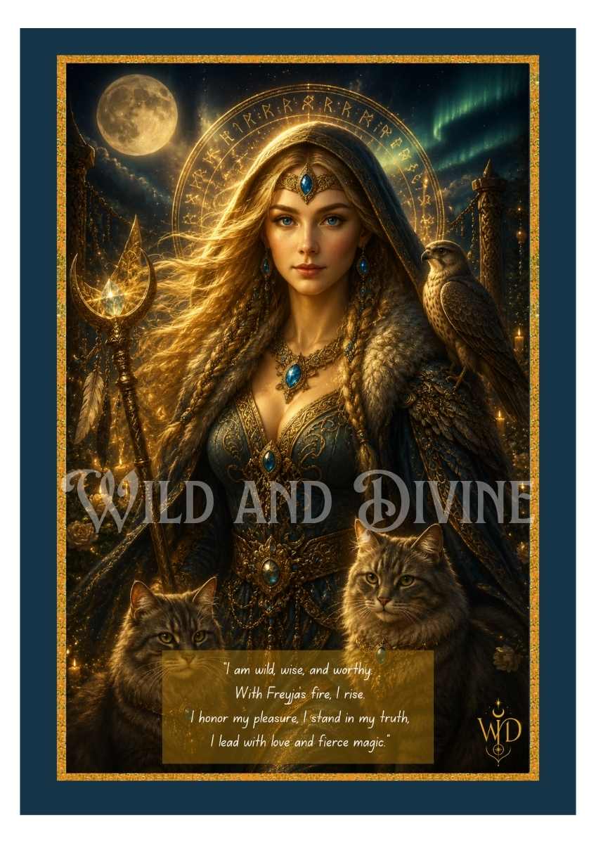 Goddess Freyja - Divine Goddess Collection