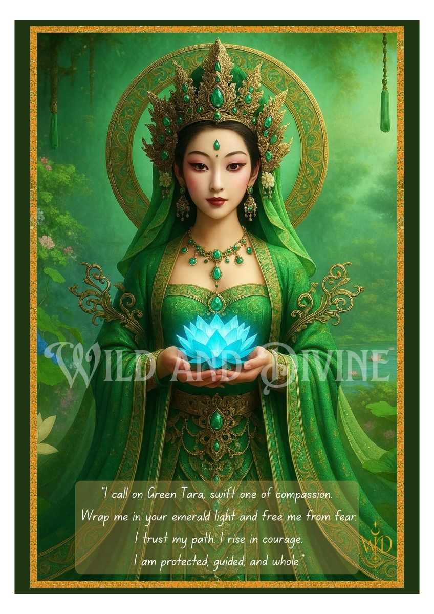 Goddess Green Tara - Divine Goddess Collection