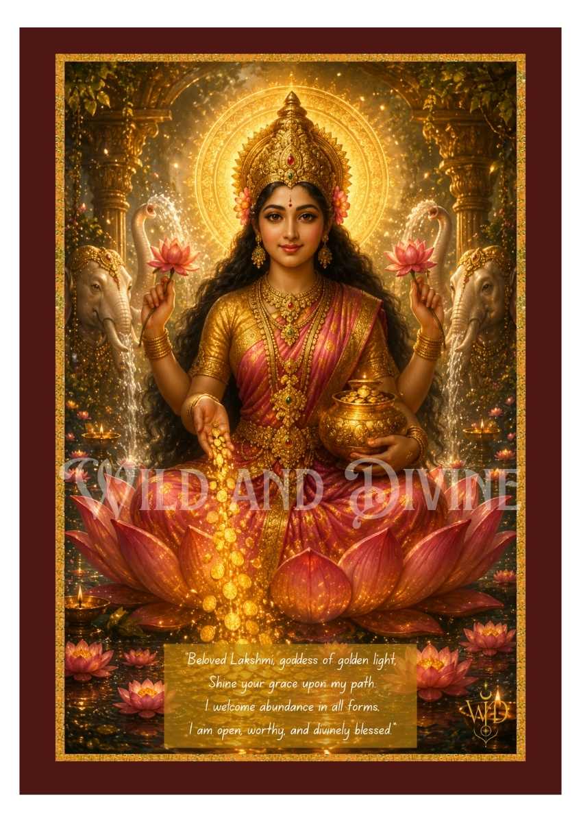 Goddess Lakshmi - Divine Goddess Collection