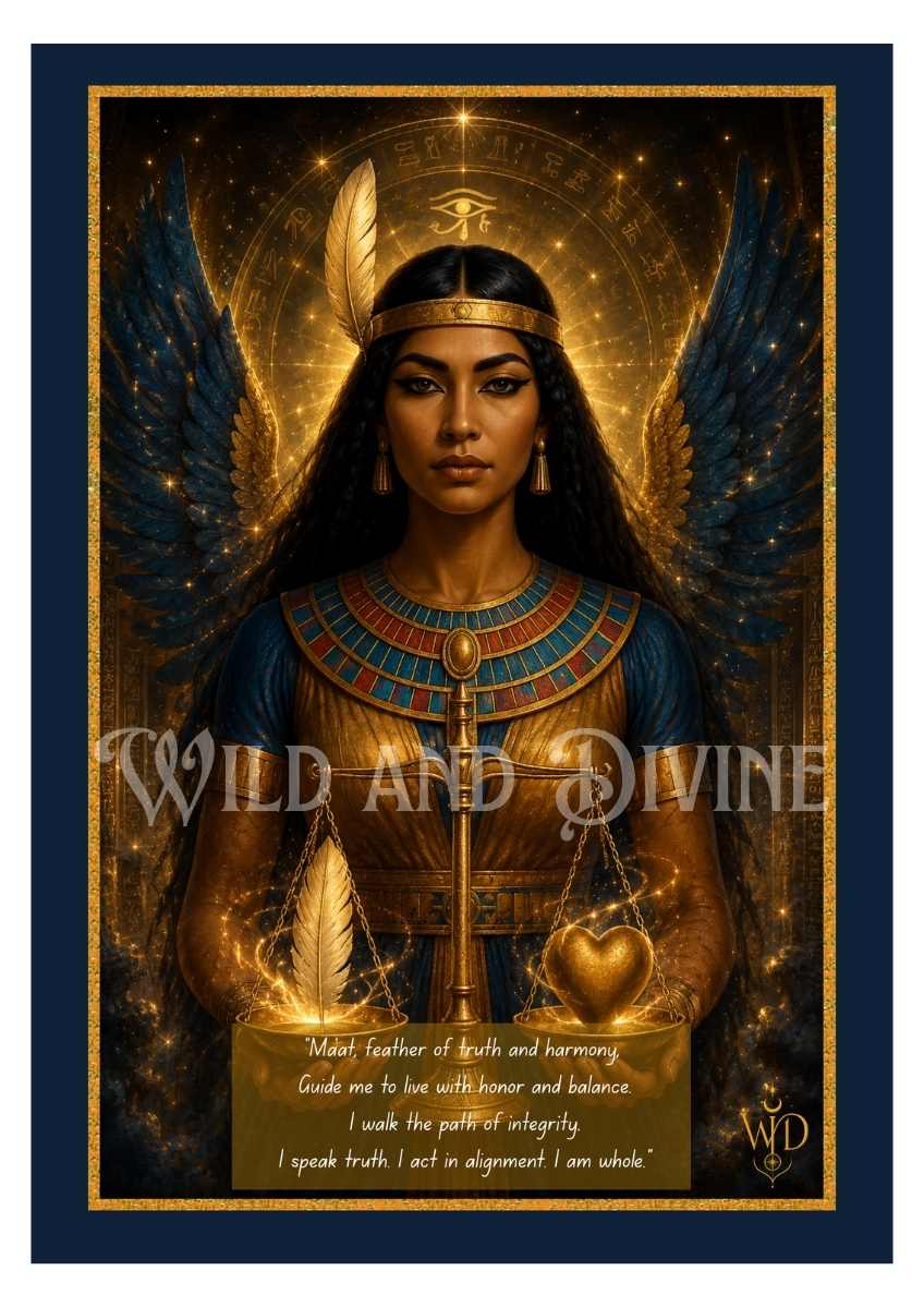 Goddess Ma'at - Divine Goddess Collection
