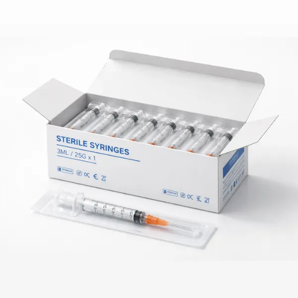 Box of 100 syringes