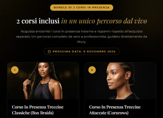 Esperta di Treccine in Presenza