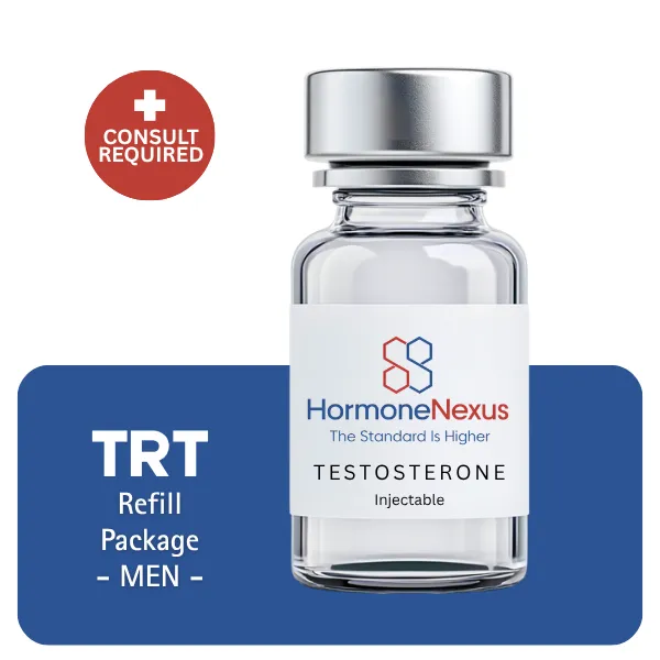 TRT Men's Refill Only Package 60 days (Cypionate 200mg/mL 10mL + Anastrozole 24×1mg)