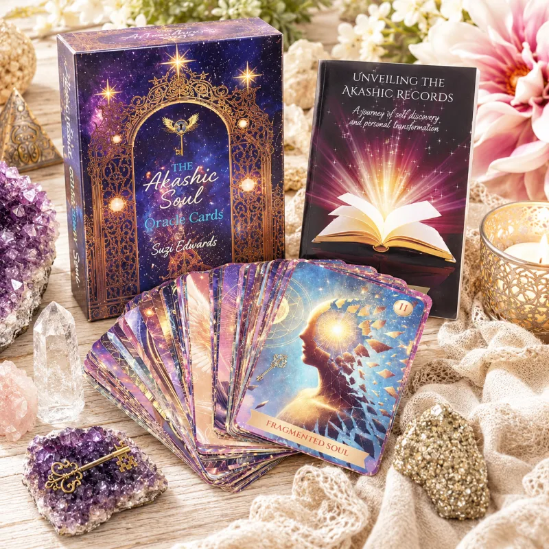 Akashic Soul Alchemy Bundle – Oracle Deck, Journal & FREE Akashic Records Book