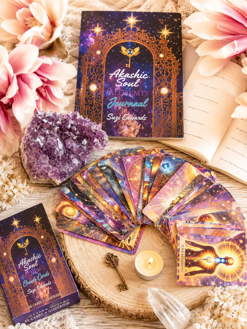 ✨ Akashic Soul Alchemy Oracle Deck ✨ A Sacred Oracle for Healing, Remembrance & Soul Activation