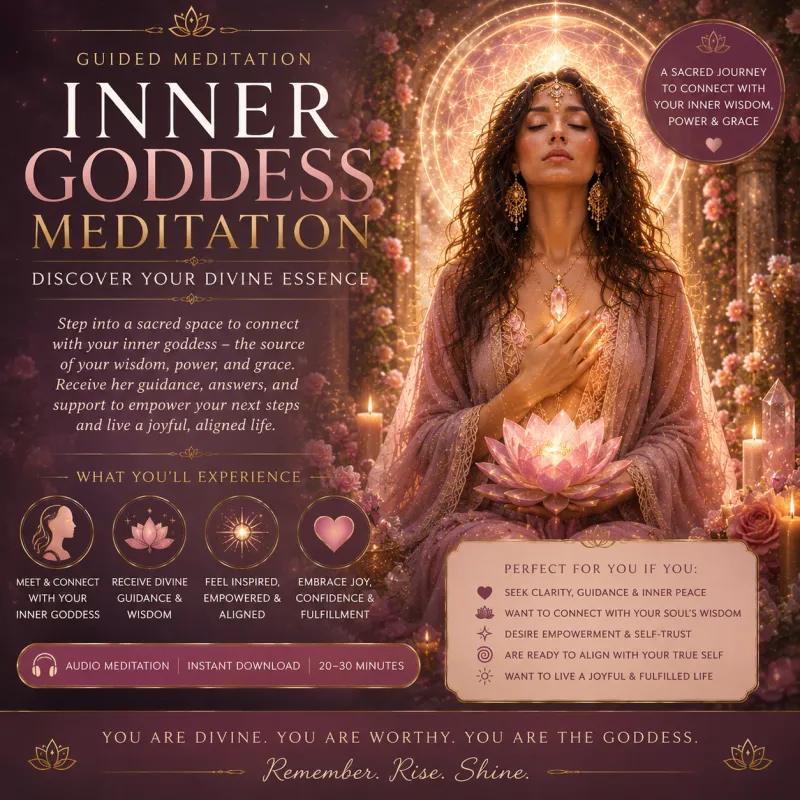 ✨ Inner Goddess Guided Meditation - Discover Your Divine Essence