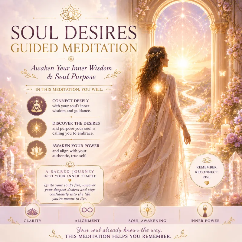 ✨ Soul Desires Guided Meditation - Awaken the Desires Your Soul Is Ready to Remember