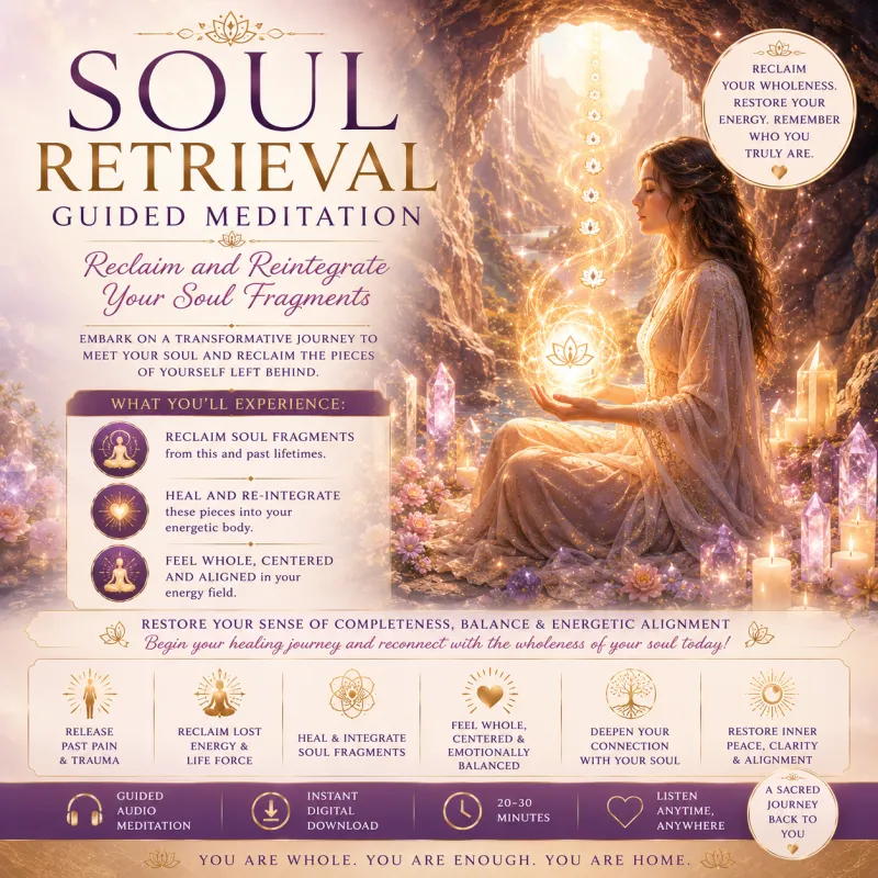 ✨ Soul Retrieval Guided Meditation - Reclaim the Lost Fragments of Your Soul