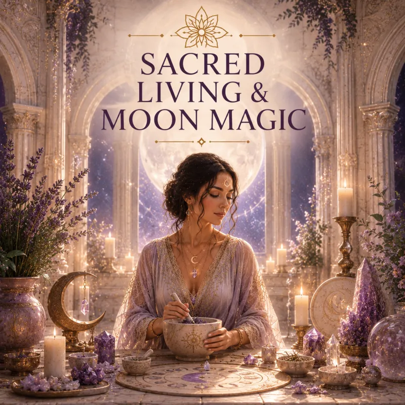 SACRED LIVING & MOON MAGIC