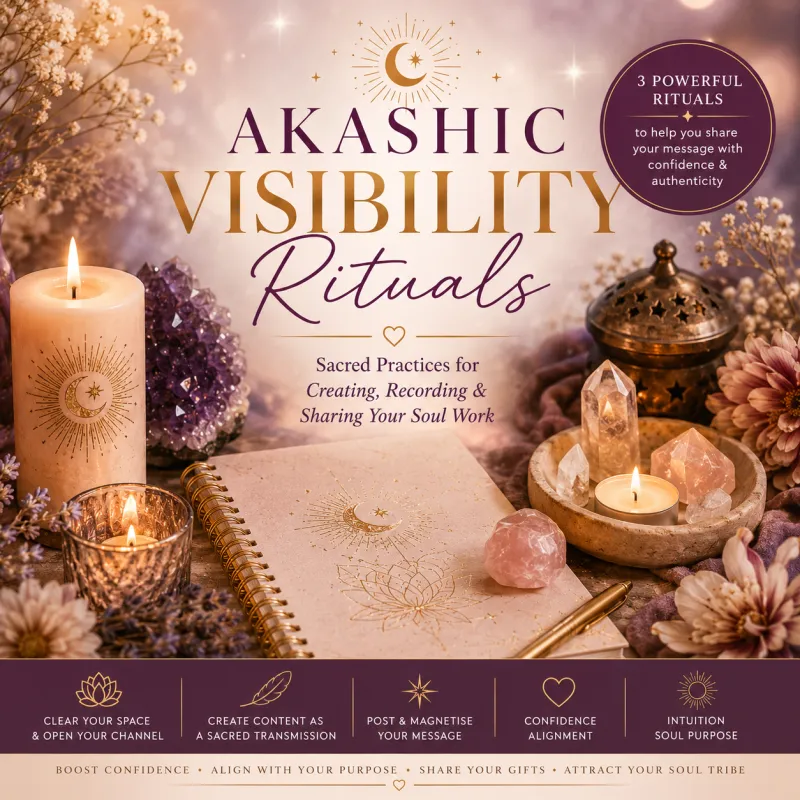 Akashic Visibility Rituals - Sacred Practices for Creating, Recording & Sharing Your Soul Work