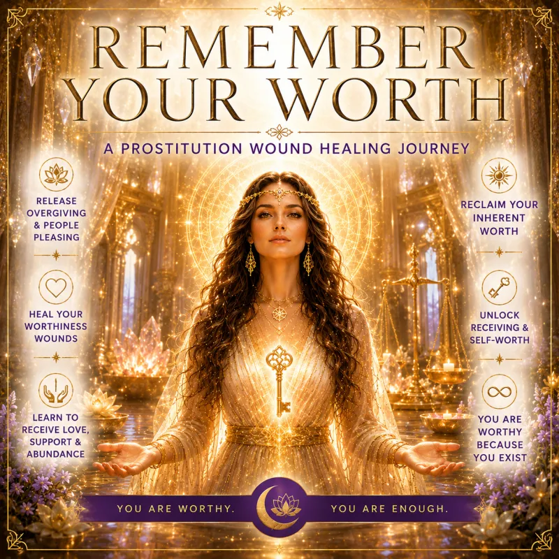Remember Your Worth - A Prostitution Wound Healing Journey