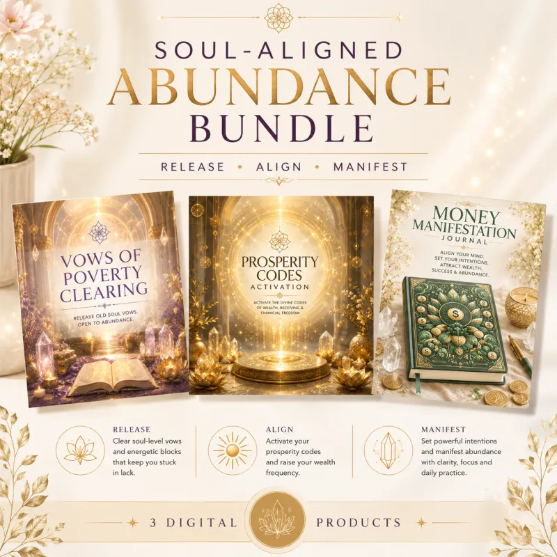 Soul-Aligned Abundance Bundle -
