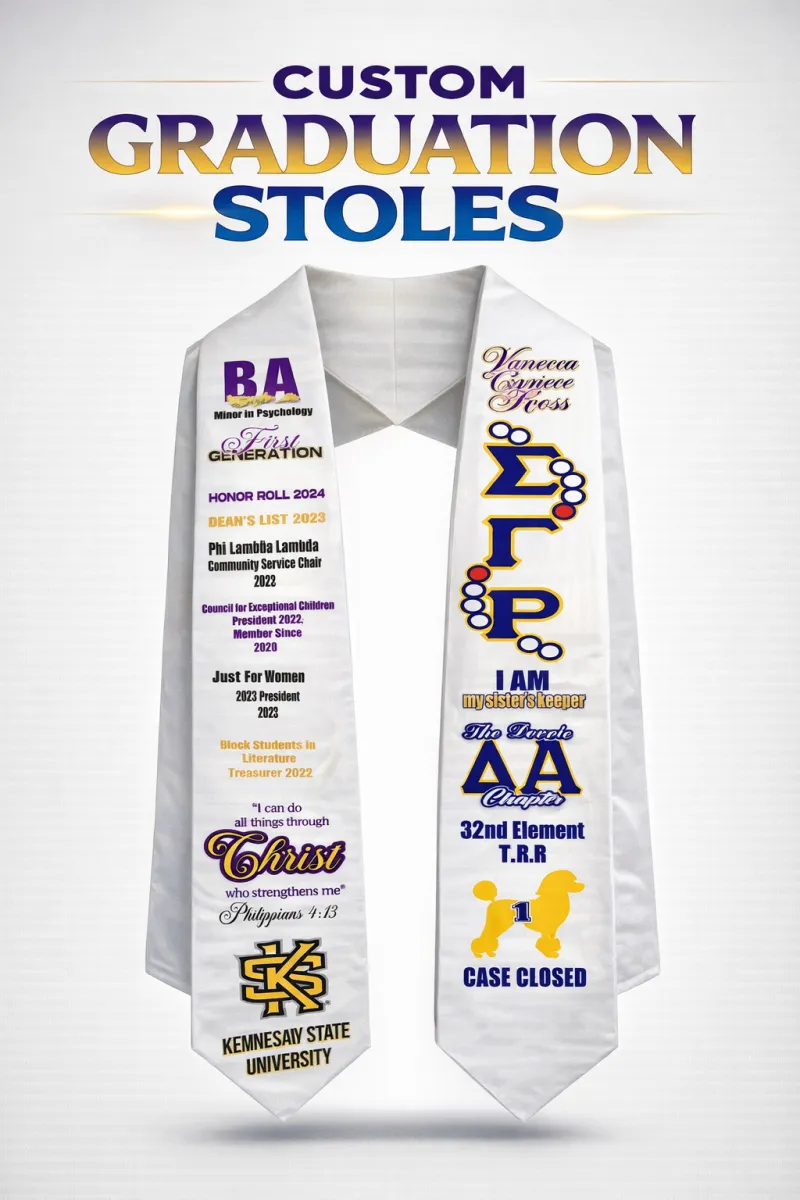 Graduation Stole (Full Sublimation)