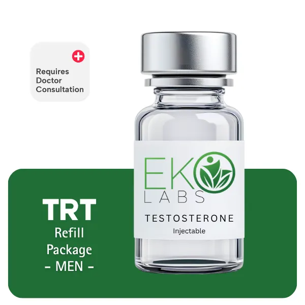 TRT Men's Refill Only Package 60 days (Cypionate 200mg/mL 10mL + Anastrozole 24×1mg)