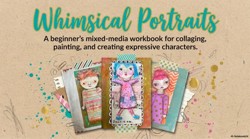 A beginners guide to creating whimsical characters in mixed media