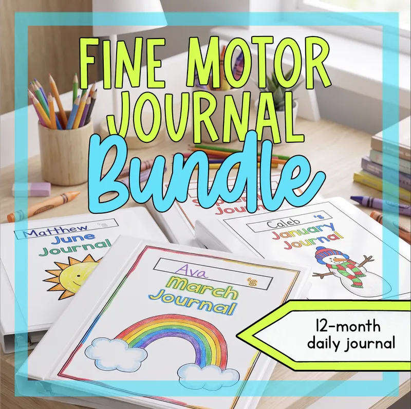 Fine Motor Journal Bundle
