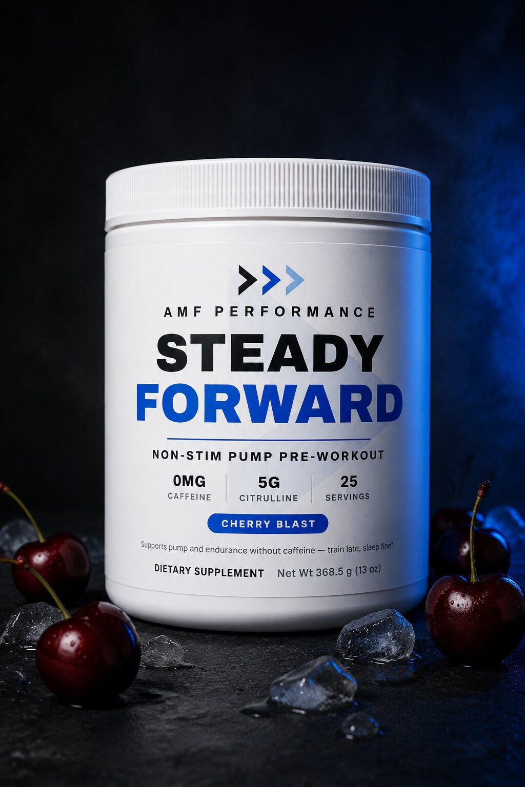 STEADY FORWARD — Non-Stim Pump Pre-Workout