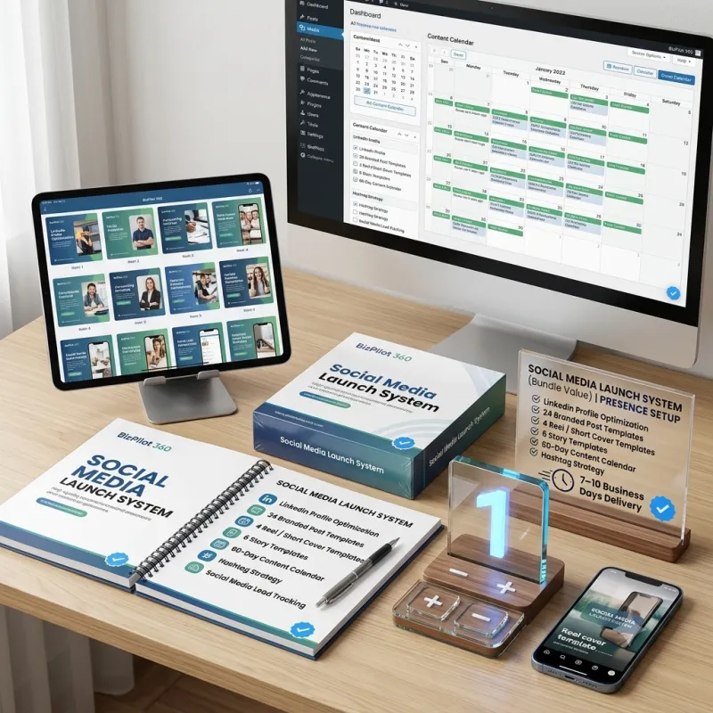 Social Media Jumpstart — Presence Setup