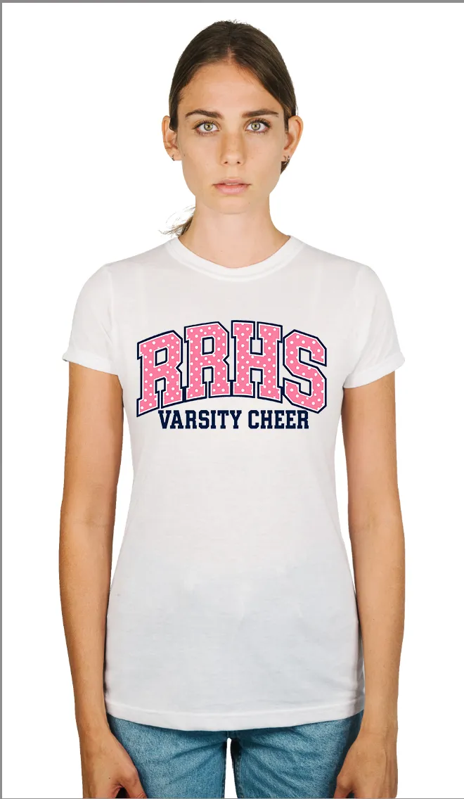 Tultex Ladies Ultra Blend Tee - RRHS Pink