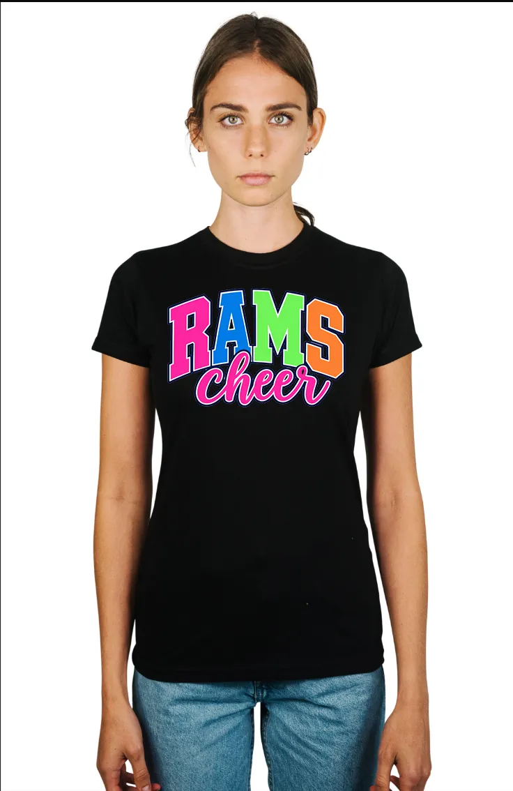 Tultex Ladies Ultra Blend Tee - Neon Print