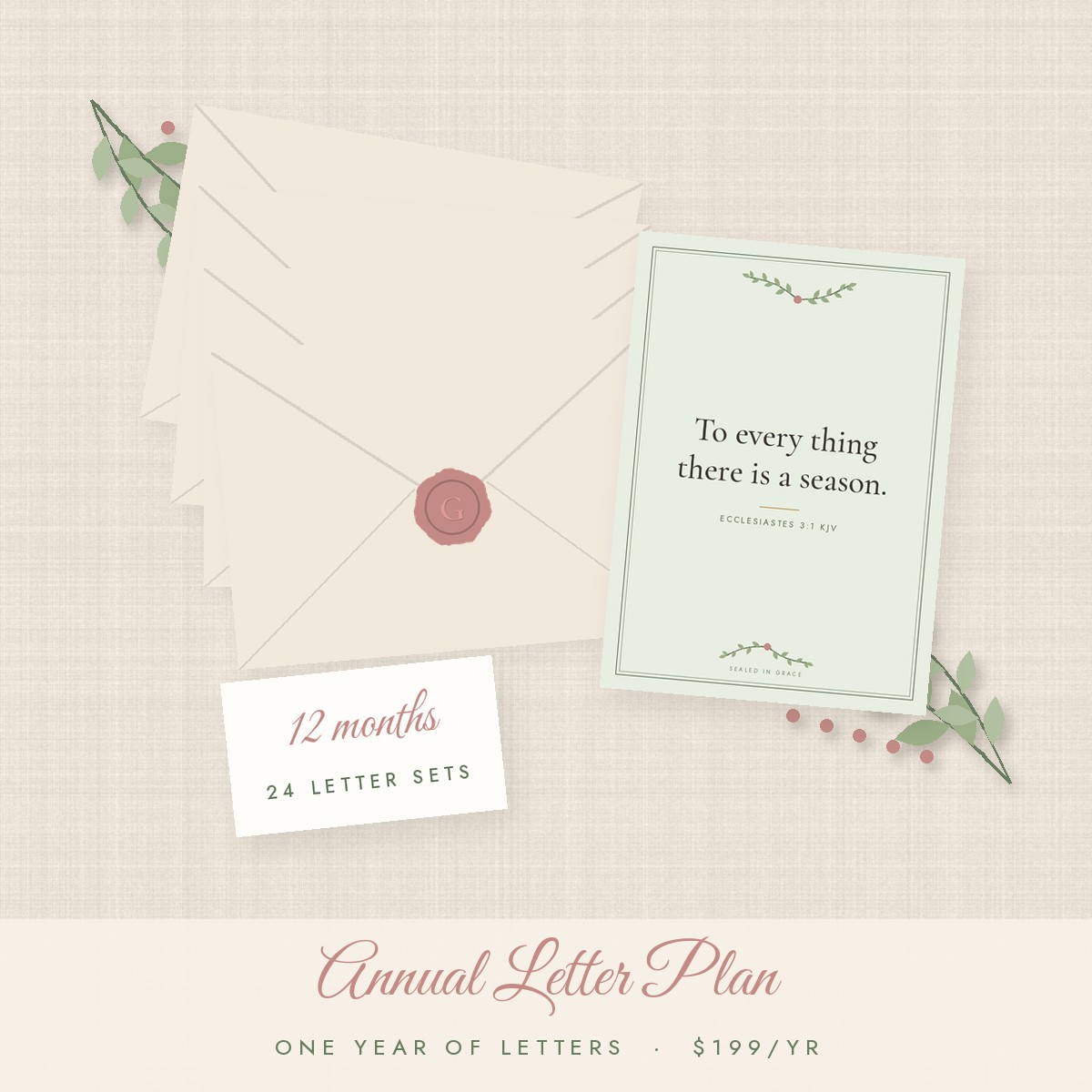 Annual Letter Plan