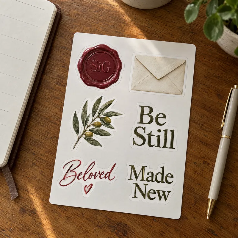 Scripture Sticker Sheet