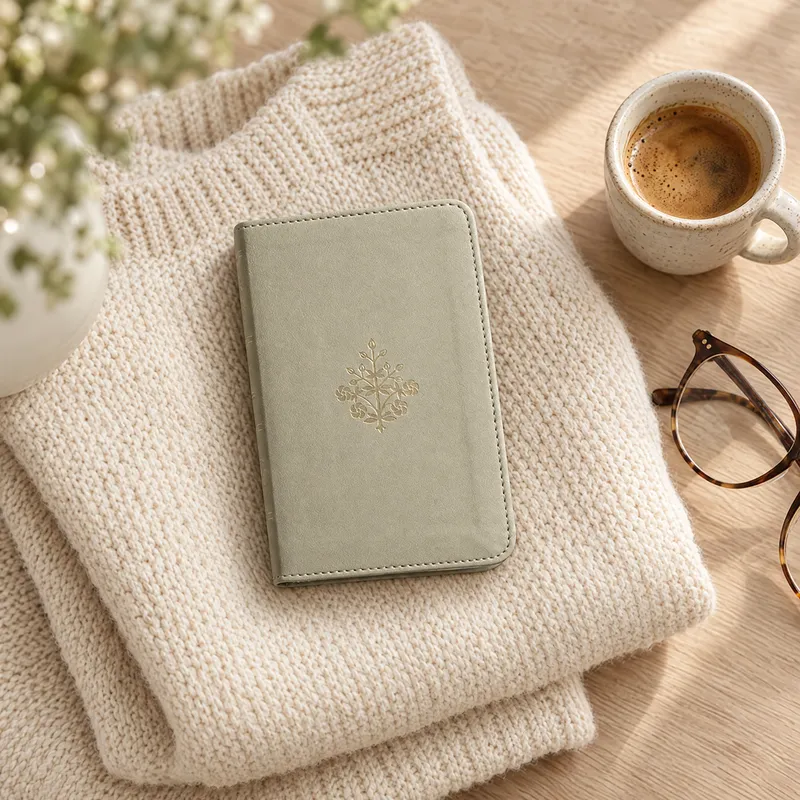 ESV Pocket Bible (TruTone, Stone, Branch Design)