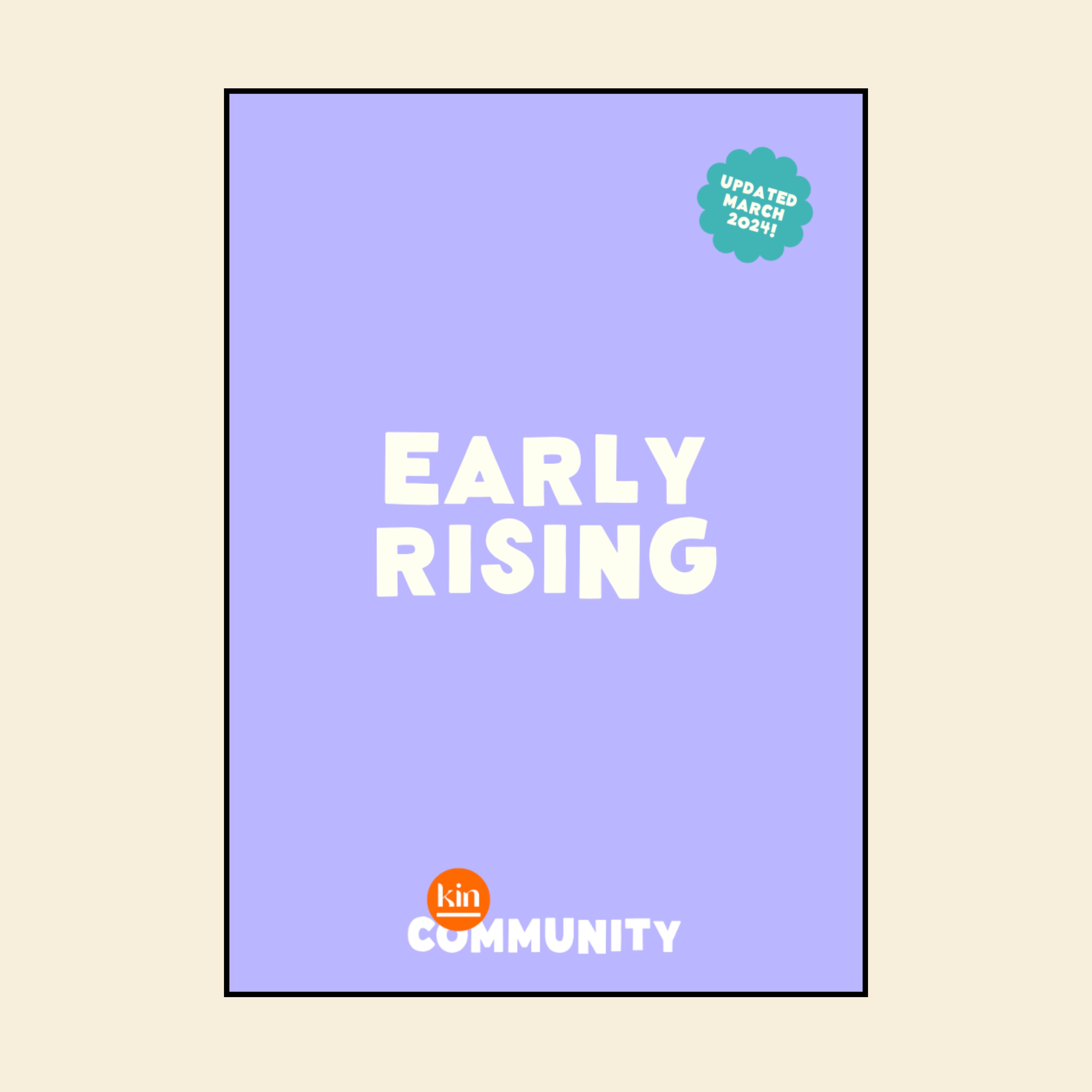 Early Rising Guide
