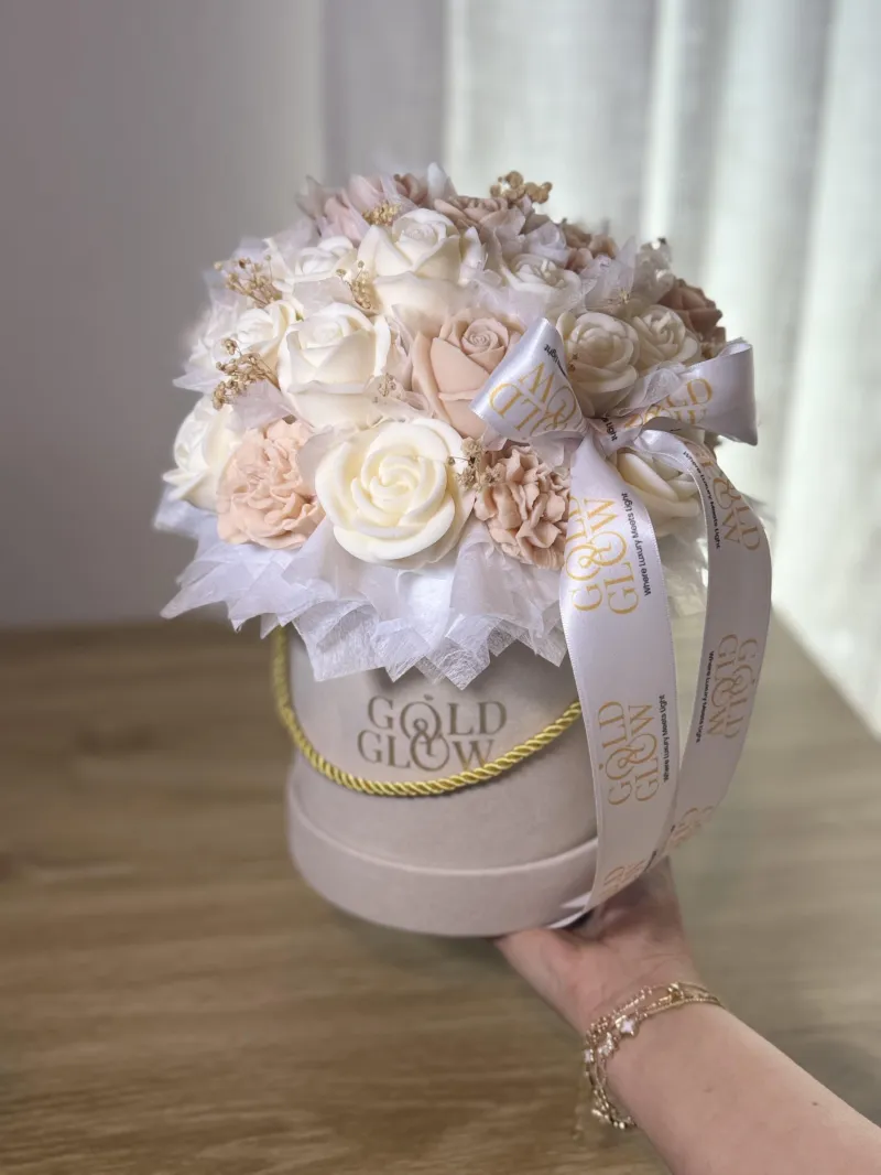 Bouquet Premium de Velas Artesanales – Colección Elegance