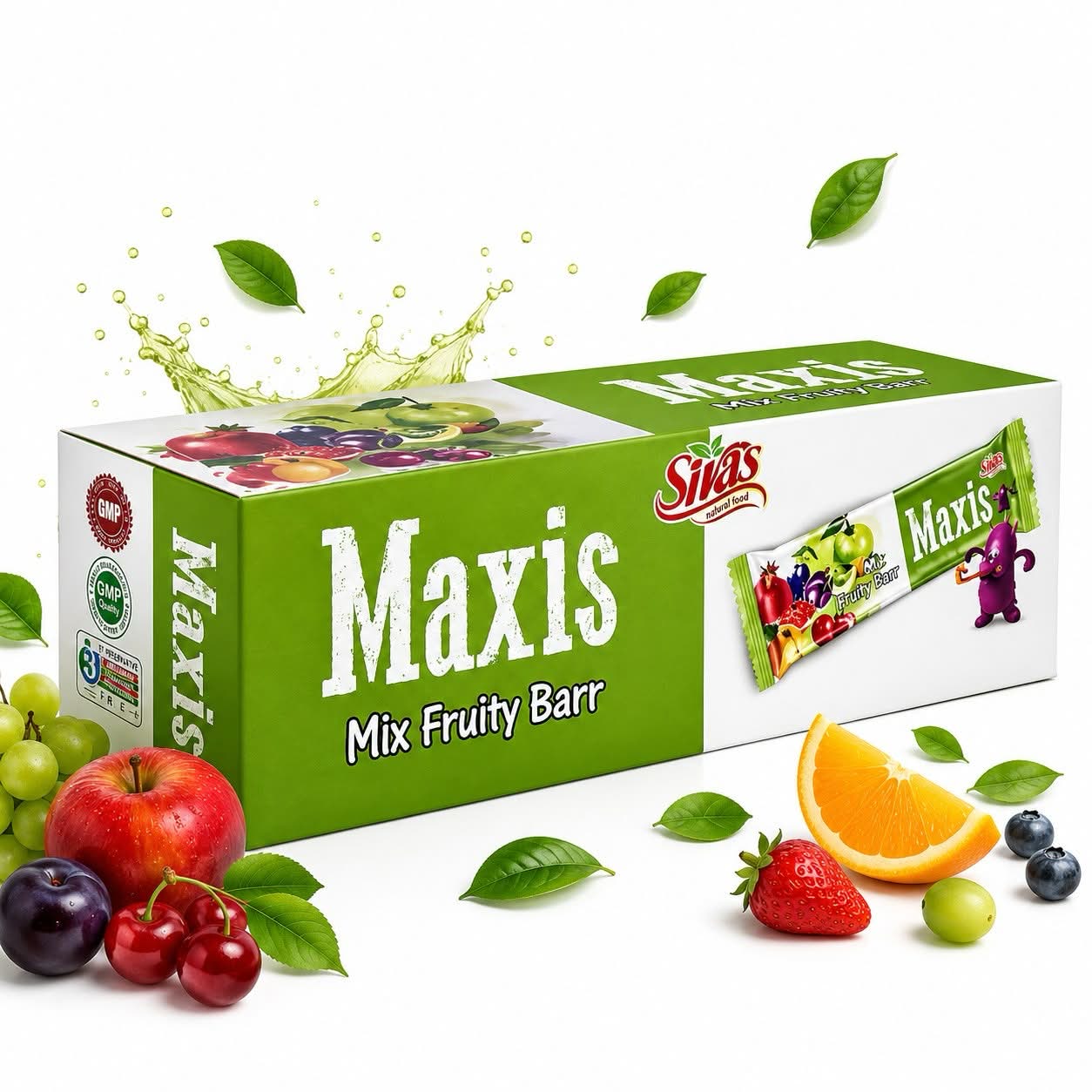 Mix Fruity Barr - (20x60g)